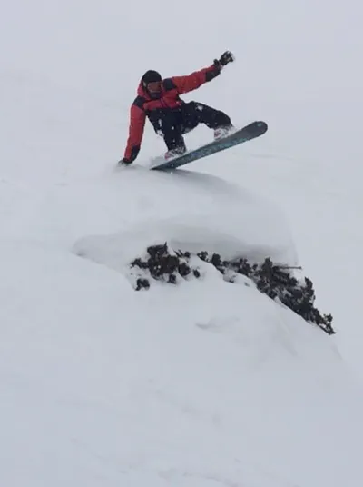 Snowboarding